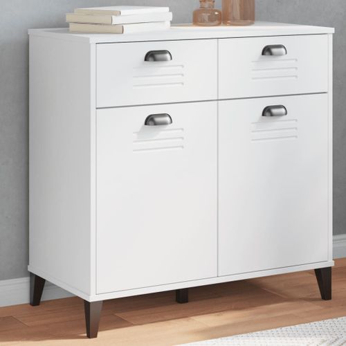 Vidaxl Buffet Viken Blanc 80x40x80 Cm Bois D'ingnierie