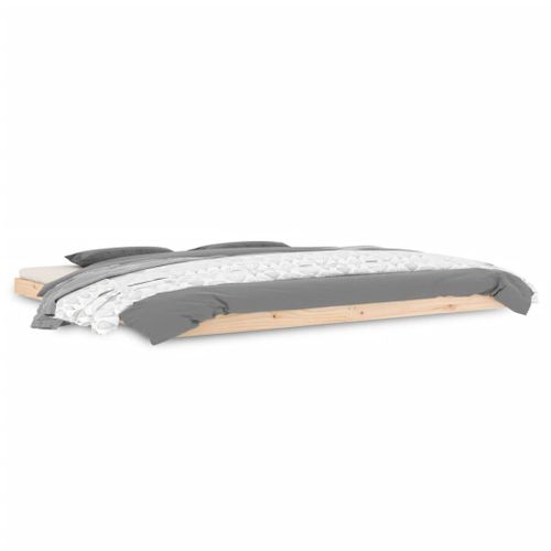 Vidaxl Cadre De Lit 200x200 Cm Bois De Pin Massif