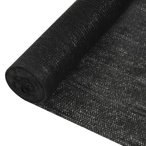 Vidaxl Filet Brise-Vue Noir 1,5x25 M Pehd 150 G/M