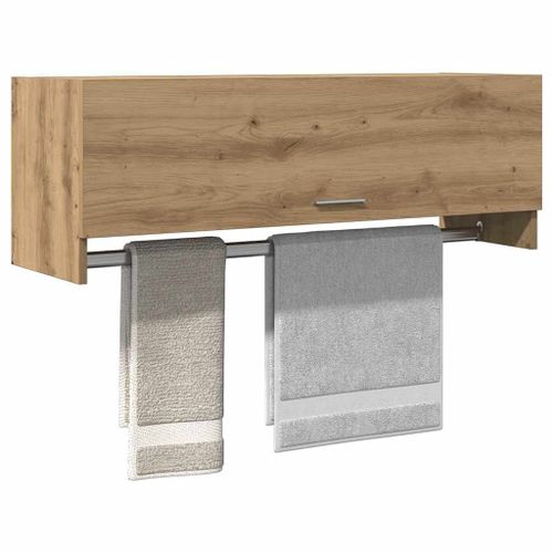 Vidaxl Garde-Robe Chne Artisanal 100x32,5x35 Cm Bois D'ingnierie