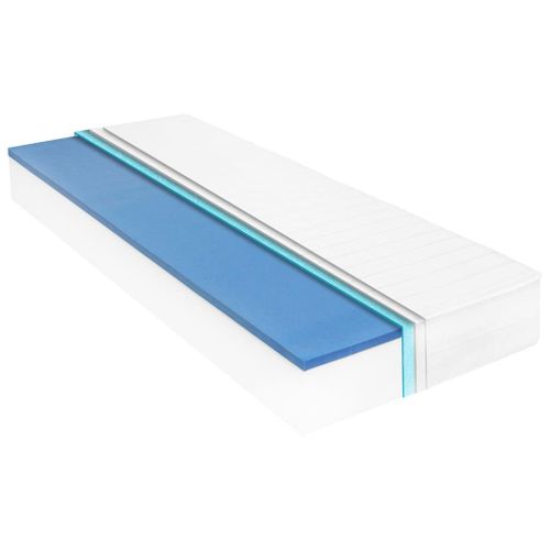 Vidaxl Matelas 120 X 200 Cm Mousse  Mmoire De Forme Visco 18 Cm