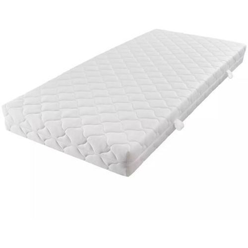 Vidaxl Matelas Avec Housse Lavable 200 X 180 X 17 Cm