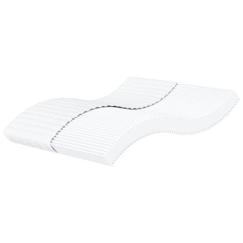 Vidaxl Matelas En Mousse Blanc 160x200 Cm Duret H2 H3