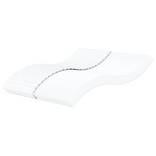 Vidaxl Matelas En Mousse Blanc 200x200 Cm Duret H2 H3