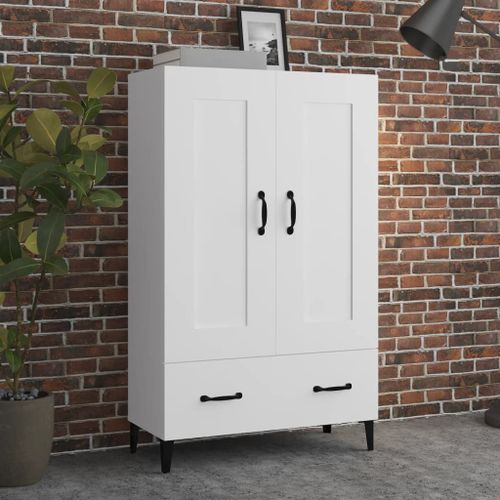 Vidaxl Pieds De Table Basse Forme De U 2 Pcs Noir 70x(30-31) Cm Acier