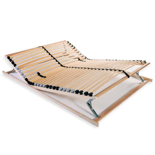 Sommier  Lattes Avec 28 Lattes 7 Zones 100 X 200 Cm