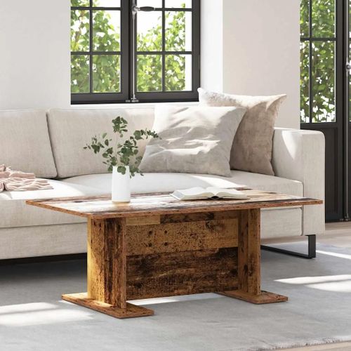 Vidaxl Table Basse Vieux Bois 103,5 X 60 X 40 Cm Bois D'ingnierie