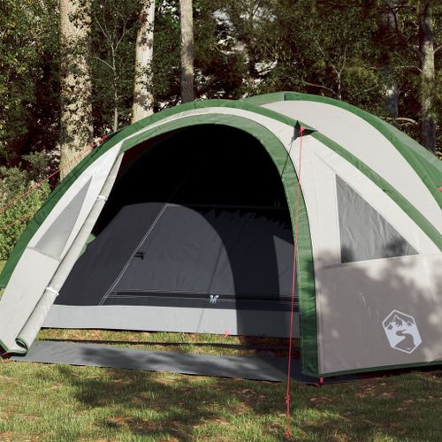 Vidaxl Tente De Camping  Dme 4 Personne Vert Impermable