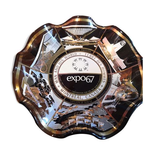 Vide Poche Vintage Exposition Universelle 1967 Montral Multicolore