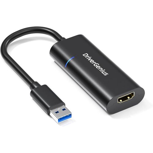 Viewx Adaptateur Usb 3.0 Vers Hdmi, Carte Graphique Externe Alimente Par Usb, Convertisseur Vido/Audio 1080P Pour Bureautique Et Analyse De Donnes (Windows 11 & Macos 15)[HDM5230619]