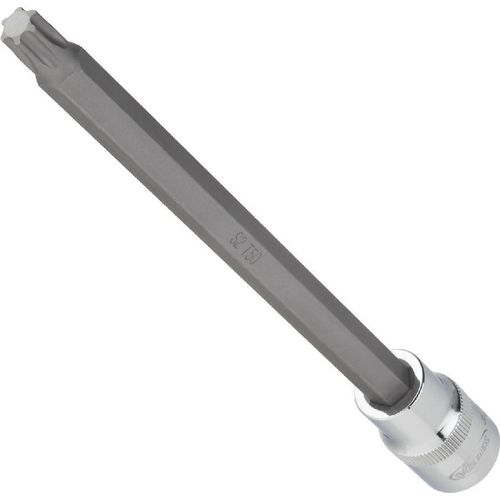 Vigor Carr Femelle Entranement 12,5 = 1/2 Pouce Douille Mle Torx Pour Profil Torx Intrieur - Carr Creux 12,5 Mm (1/2 Pouce) - Profil Torx Intrieur - Ouverture De Cl: T 40 - Longueur Totale: 200 Mm