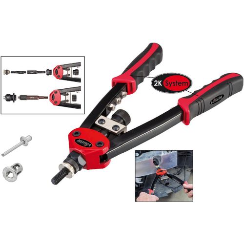 Vigor Pince  Riveter Universelle Pour Rivets Aveugles Et crous  Sertir - Longueur Totale: 320 Mm - V3735