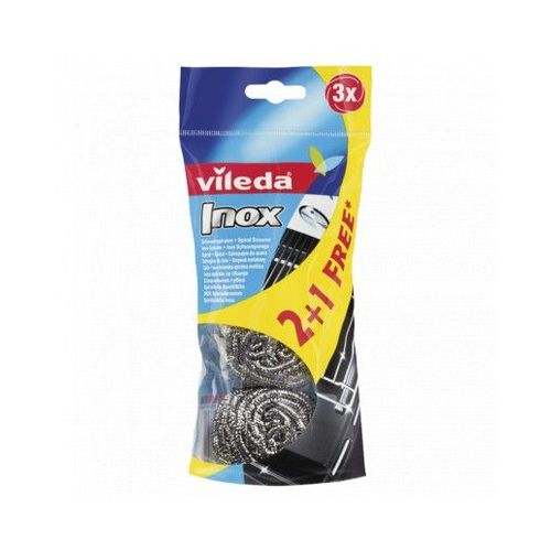 Vileda Spirale Abrasiva Inox 2+1pz