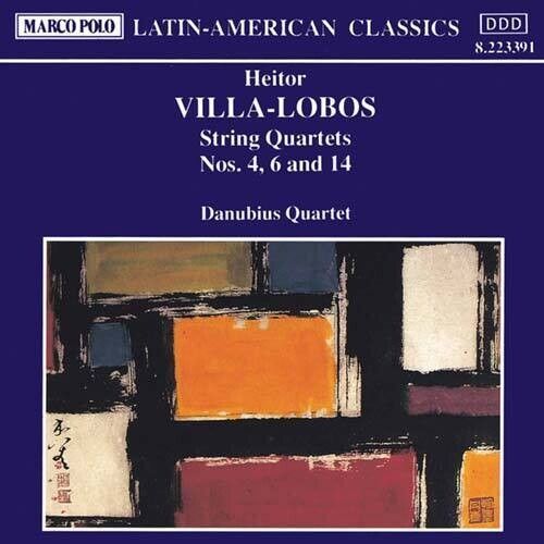 Villa-Lobos / Danubius Quartet - String Quartets 3 [Compact Discs] - Villa-Lobos / Danubius Quartet