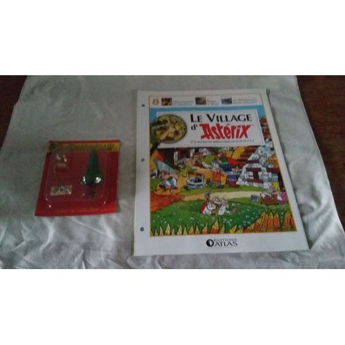 Village D'astrix N8 Atlas: Figurine Cetautomatix + Ses Outils + Un Arbre