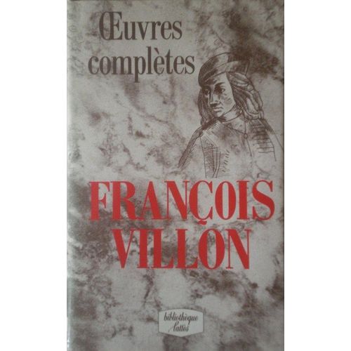 Oeuvres Compltes   de VILLON Franois  Format Poche 