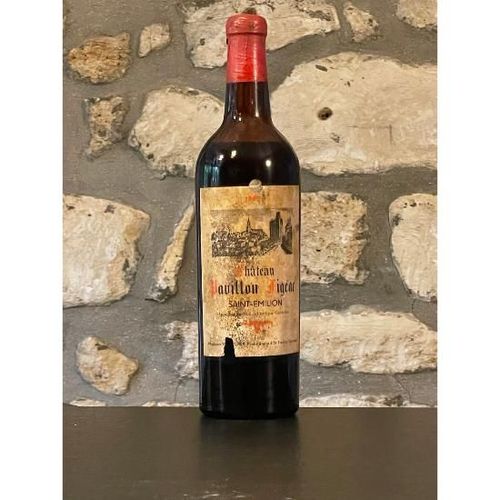 Vin Rouge, St Emilion Grand Cru, Chteau Pavillon Figeac 1962