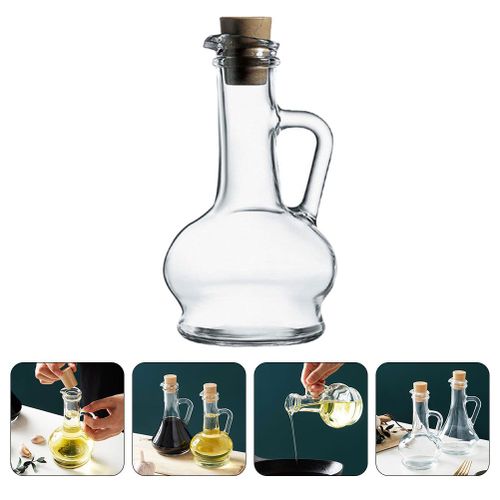 Vinaigcord-Distributeur D'huile D'olive, Bouilloire En Verre Transparent, Cruet De Vinaigre, Carafe