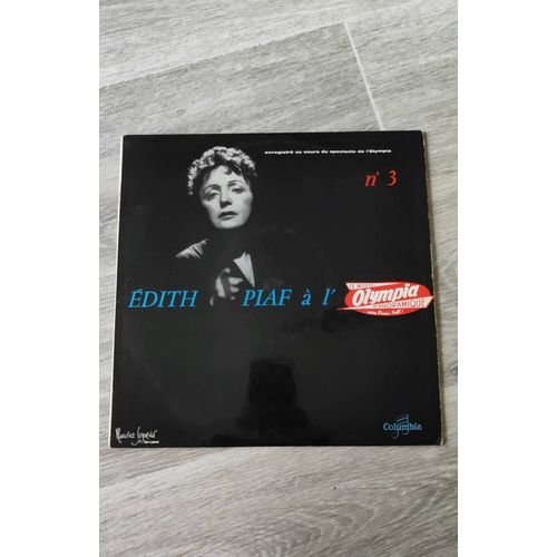 Vinyle 33 Tours Edith Piaf A L'Olympia Numro 3 Enregistr Au Cours Du Spectacle De L'Olympia Vinyle En Parfaite tat - 
