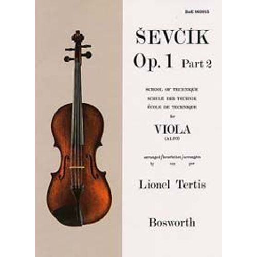 Sevcik Viola Studies: School Of Technique Part 2