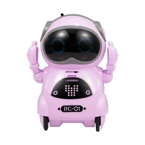 Violet - Jouet Robot de poche RC pour enfants, 939A, Dialogue interactif, reconnaissance vocale, enregistrement, chant, danse, raconter des histoires
