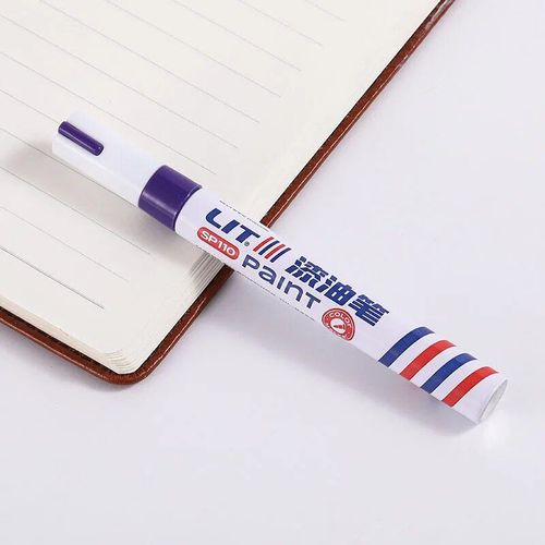 Violet - Stylo De Peinture Pour Camion Rc, 12 Couleurs, Pour 1/10 Rc Inoler Rcversitrtage Defender Scx10 90046/47 Yikong Rcversi1/14 Tamiya Scania 770s