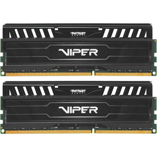 Viper 3 Black Mamba DDR3 1600 16GB (2x8Go) C9 Kit de Mmoire Haute Performance XMP 1.3 Noir PV316G160C9K