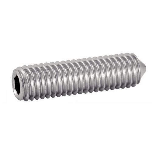 Vis  Mtaux Sans-Tte Hexagonale Creuse Bout Pointeau Inox A2 Iso 4027 4x12 Bote De 100 - Acton - 622054x12