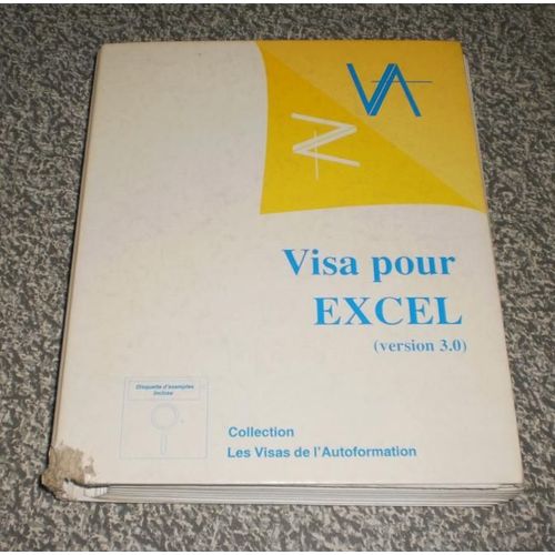 Visa Pour Excel Version 3.0 - Microsoft Windows de Collectif