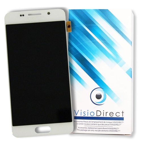 Visiodirect Ecran Complet Pour Samsung Galaxy A3 2016 Sm-A310f Tlphone Portable Blanc Vitre Tactile + cran Lcd