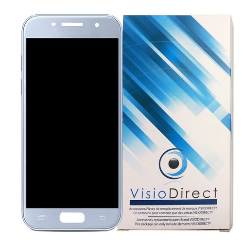 Visiodirect Ecran Complet Pour Samsung Galaxy A3 2017 Sm-A320f Tlphone Portable Bleu Vitre Tactile + cran Lcd