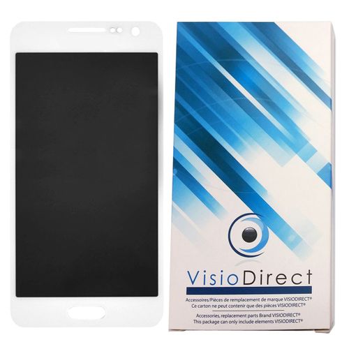 Visiodirect Ecran Complet Pour Samsung Galaxy A3 Sm-A300f Tlphone Portable Blanc Vitre Tactile + cran Lcd