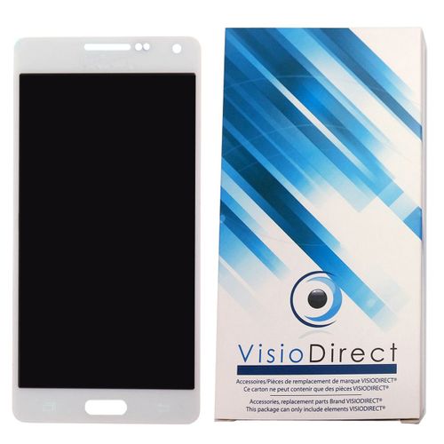 Visiodirect Ecran Complet Pour Samsung Galaxy A5 Sm-A500f Tlphone Portable Blanc Vitre Tactile + cran Lcd