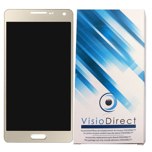 Visiodirect Ecran Complet Pour Samsung Galaxy A5 Sm-A500f Tlphone Portable Or Vitre Tactile + cran Lcd