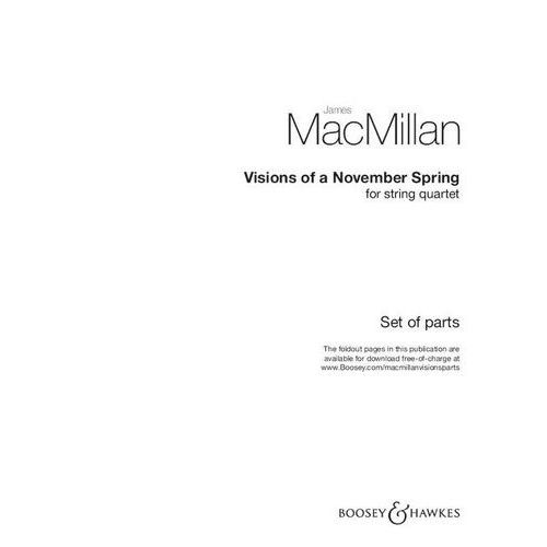 Visions Of A November Spring - For String Quartet - String Quartet - Jeu De Parties    Format Non Precis 
