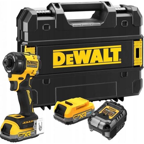 Visseuse  Chocs Premium Hydraulique Xr 18v Brushless - Dewalt - Avec 1 Batterie 18v 1.7ah - Chargeur - Tstak - Dcf870e2t-Qw