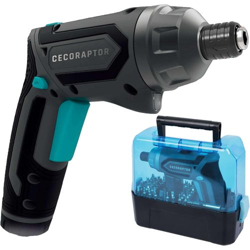 Visseuse Devisseuse Sans Fil 6 + 1 Positions Cecoraptor Perfect Work. Visseuse Sans Fil 4 V,1500 Mah,60 Min D'autonomie,Couple 4 Nm,200 Tr/Min,Ergonomique,Tte Rotative,Lampe Intgre