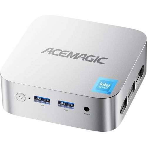 Vista V1 Mini Pc, Intel Alder Lake-N97(Jusqu' 3,6Ghz), 8 Go Ddr4 256 Go M.2 Ssd Mini Ordinateur De Bureau, W11 Pro/4K Hdmi+Dp/Wifi 5/Bt4.2 Mini Computer Pour La Maison/Bureau/col[HUB6110748]