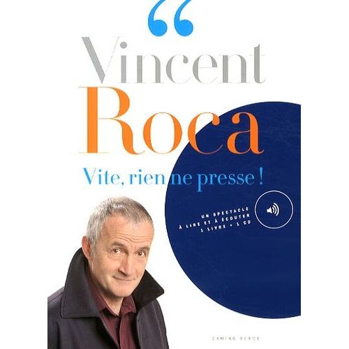 Vite, Rien Ne Presse ! - (1 Cd Audio)    Format Beau livre 