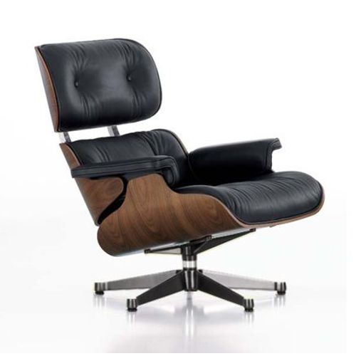 VITRA fauteuil cuir noir EAMES LOUNGE CHAIR dimensions classiques (Base