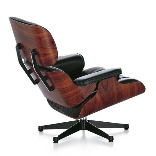 VITRA fauteuil cuir noir EAMES LOUNGE CHAIR dimensions classiques (Base