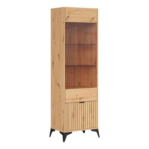 Vitrine 2 Portes Stratifis Beige