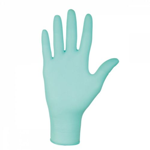 Vivezen - Boite De 100 Gants En Nitrile Jetables - Non Poudrs - Taille L - Vert