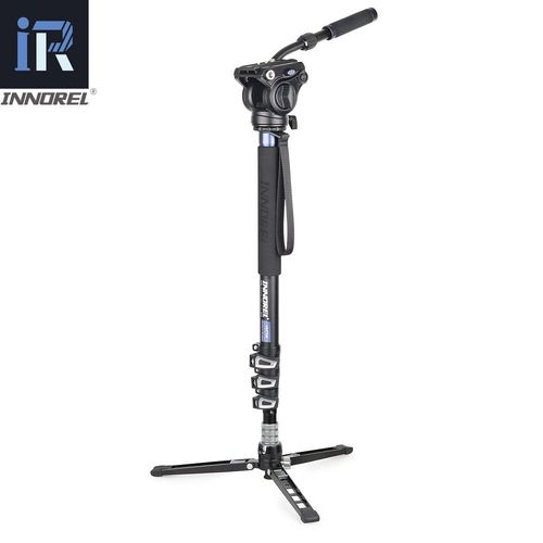 VM70K - Kit de monopode vido professionnel, monopode avec tte fluide, support trpied de voyage pour camra DSLR, camscopes tlescopiques Gopro