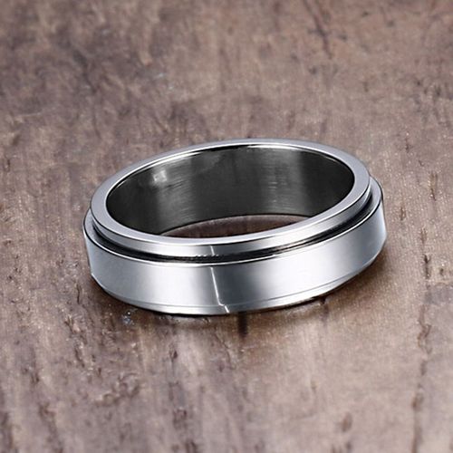 Vnox 6/8mm Bague Noire Pour Hommes Femmes Rainure Arc-En-Ciel En Acier Inoxydable, Bandes De Mariage, Bagues Frres  La Mode, Bijoux Masculins Dcontracts