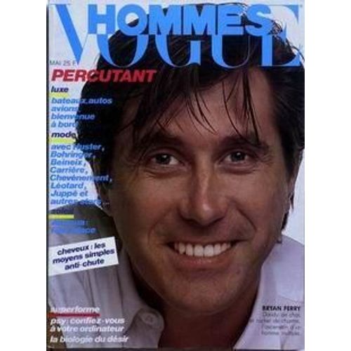 Vogue Hommes N 79 Du 01/05/1985 - Percutant  -  Luxe  -   Bateaux - Autos - Avions  -  Mode Avec Huster - Bohringer - Beineix - Carriere - Chevenement - Leotard - Juppe Et Autres Stars  -  Cheveux  -   Les Anti-Chute  -  Superforme  -   Psy  -  B...
