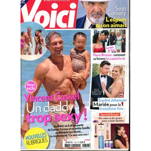 Voici - N1718 : Vincent Cassel - Un Daddy Trop Sexy !