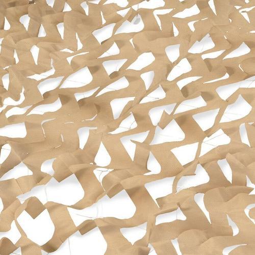Voile D'ombrage Rectangulaire Design Ombrire Camouflage 3x4 M Sable