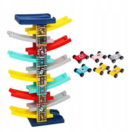 Voiture De Course  Rampe, Jouet De Course, Vhicule De Course, Toboggan, Voiture  Inertie, Piste  10 Couches
