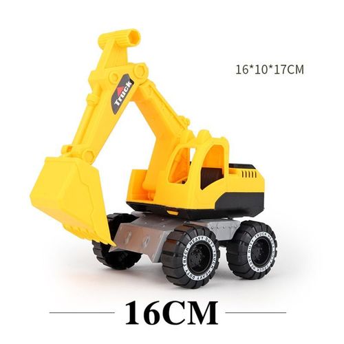 Voiture De Simulation Classique Pour Bb, Jouet D'Ingnierie, Modle Pelleteuse, Tracteur, Camion De Dcharge, Jouet Pour Enfants, 9 Types, Cadeaux, 1 Pice